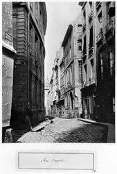 Rue Serpente, Paris, 1858-78